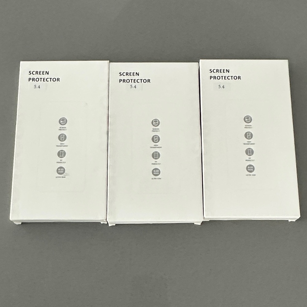 Clear Screen Protector for Apple 13 mini 5.4 size screen